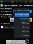 Lock for Yahoo Messenger screenshot 3/3