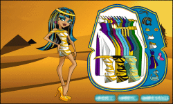 Dress up Cleo de Nile in Egypt screenshot 3/4