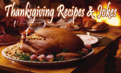 Thanksgiving Recipes and Holiday Fun Jokes Quote screenshot 1/6