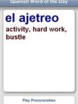 Spanish Word of the Day screenshot 1/1