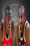 Kobe and Jordan Live Wallpaper screenshot 2/2