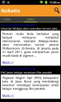 Nusantara Radio screenshot 2/3