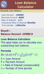 Loan Balance Calculator screenshot 3/3