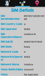 Phone and SIM details screenshot 2/4