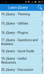 Learn jQuery v2 screenshot 1/3
