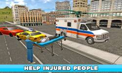 Flying Ambulance Simulator 3D screenshot 2/4
