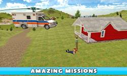 Flying Ambulance Simulator 3D screenshot 3/4