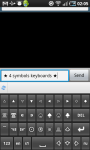SymbolsKeyboard and TextArt Lite screenshot 1/3