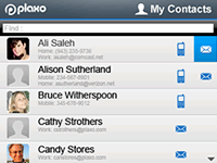 Plaxo Address Book Sync for Blackberry screenshot 1/1