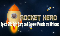 Rocket Hero - Space Ship Spin to Explore Planets screenshot 1/6