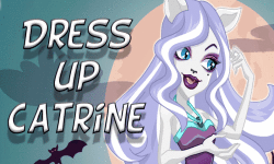 Dress up Catrine monster screenshot 1/4