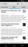 News Google Reader Pro full screenshot 1/6