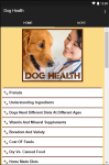 Dog Health screenshot 2/2