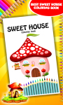 Sweet House Coloring Book screenshot 1/6