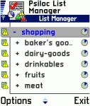 Psiloc List Manager for Series 60 screenshot 1/1