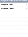Irregular verbs screenshot 1/1