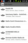 Goth Radio screenshot 1/4