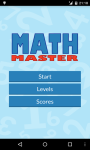Math Master Game - Brain Training screenshot 1/6