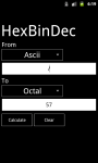 HexBinDec Converter screenshot 3/3