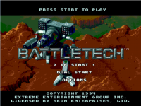 Battletech Sega screenshot 5/6