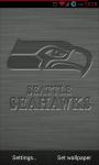 Seattle Seahawks NFL Live Wallpaper screenshot 1/3