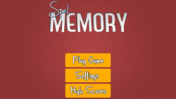 Spel Memory screenshot 1/2