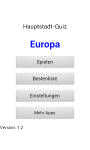 Capital quiz: Europe screenshot 1/6