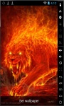 Monster Of Fire Live Wallpaper screenshot 1/2