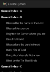 e-GHS Hymnal screenshot 5/6
