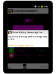 Show Battery Percentage Pro screenshot 4/4