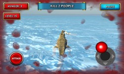 Crocodile Simulator Beach Hunt screenshot 4/6
