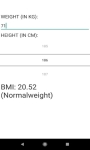 Body Mass Index Easy Calculator screenshot 1/1
