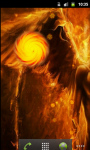 Fire Cool Angel Live Wallpaper screenshot 2/5