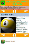 Rules to play Pocket Billiards screenshot 3/3