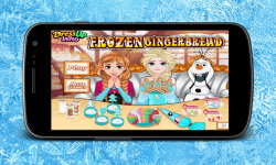 Dress Up Frozen Gingerbread screenshot 2/4