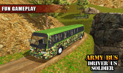 Army Bus Driver US Soldier Transport Duty 2017 screenshot 1/6