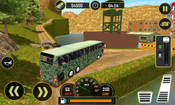 Army Bus Driver US Soldier Transport Duty 2017 screenshot 2/6