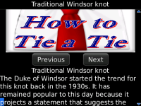 How to Tie a Tie Free screenshot 1/2