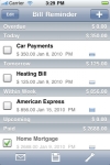 Bill Reminder - iApp Ventures LLC screenshot 1/1