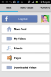 Video Downloader for Facebook Android screenshot 1/2