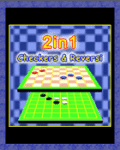 2in1 Checkers and Reversi screenshot 1/1
