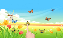 Windmill poppies butterflies screenshot 1/2