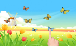 Windmill poppies butterflies screenshot 2/2