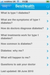 Type 1 diabetes  plain English health information from the BMJ Group screenshot 1/1