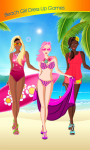 Beach Girl Dress Up Games screenshot 1/6