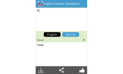 English German language screenshot 4/4