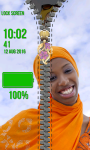 Zipper Lock Screen Hijab screenshot 5/6