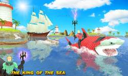 Multi Aqua Shark Hero Vs Sea Animals screenshot 2/4