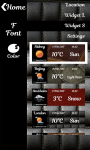 Leather Weather Clock Widget screenshot 4/6