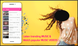 Free Tny  Music Streamer  Popular Music Videos screenshot 2/5
